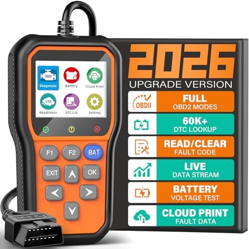 Escáner OBD2 con Tester de Batería – Lector de Códigos de Avería | BluSon YM319